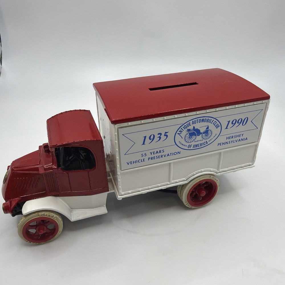 S-2 ERTL 1:38 SCALE DIE CAST BANK - 1926 MACK DELIVERY TRUCK - NIB -ANTIQUE AUTO